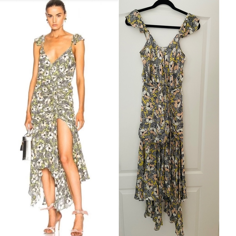 Veronica Beard floral midi dress 2